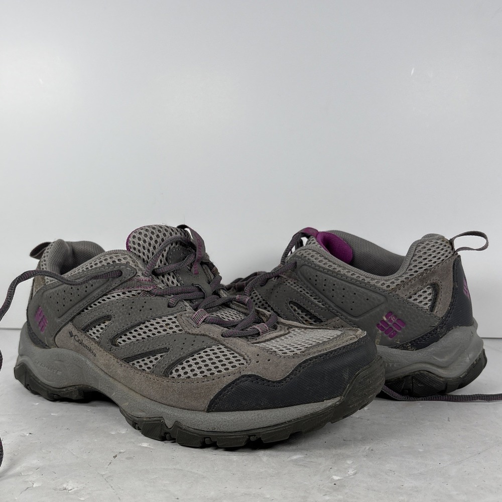 Size‎ 7 Columbia Gray Techlite Hiking Trail Shoe Sneakers BL3983-061